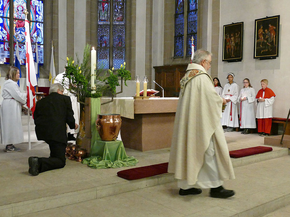 Lumen Christi - Auferstehungsmesse in St. Crescentius (Foto: Karl-Franz Thiede)